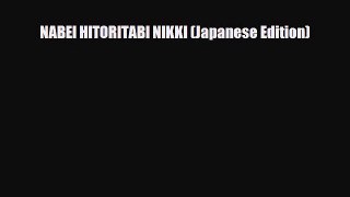 PDF NABEI HITORITABI NIKKI (Japanese Edition) PDF Book Free