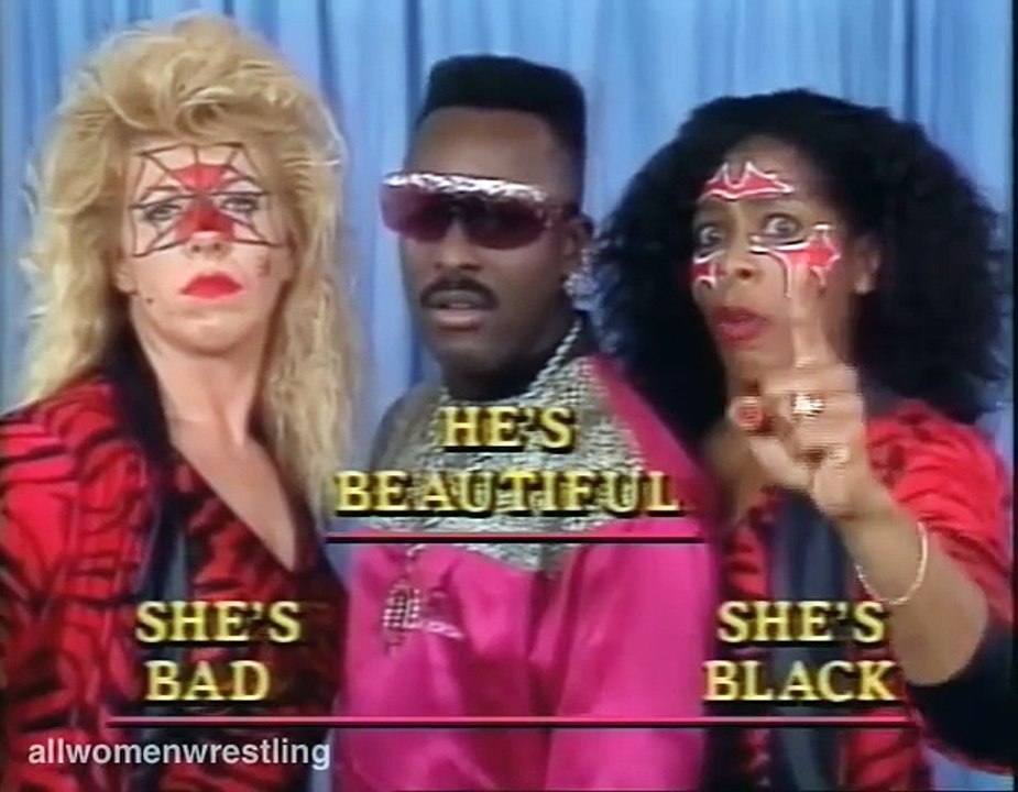 Cheryl Rusa and Sindy Paradise vs Bad Black and Beautiful - LPWA Ladies  Pro Wrestling