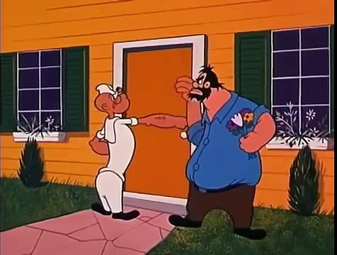 Popeye The Sailor Man It Only Hurts When They Laughs