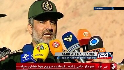 Iran test fires missiles marked with 'Israel must wiped out'