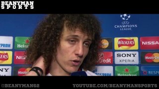 Chelsea 1 2 PSG (2 4 Agg) David Luiz Post Match Interview