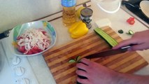 Как приготовить греческий салат (видео рецепт)
