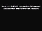 Read World and Life-World: Aspects of the Philosophy of Edmund Husserl (Komparatistische Bibliothek)