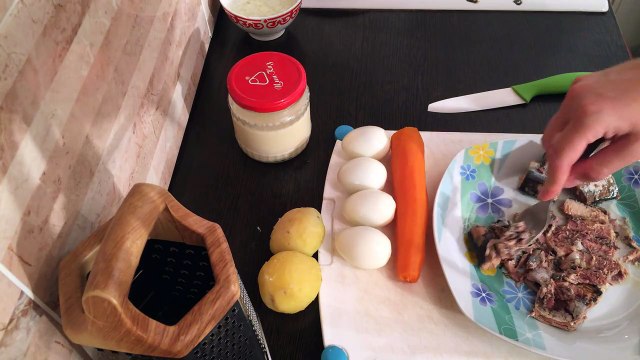 Как приготовить салат мимоза. Быстрый рецепт салата мимоза!