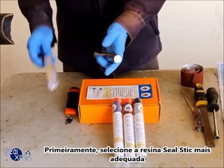 (P) Como usar vara de epóxi - selo Stic