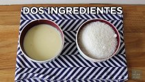 Receta de bolitas de coco con dos ingredientes (VÍDEO)