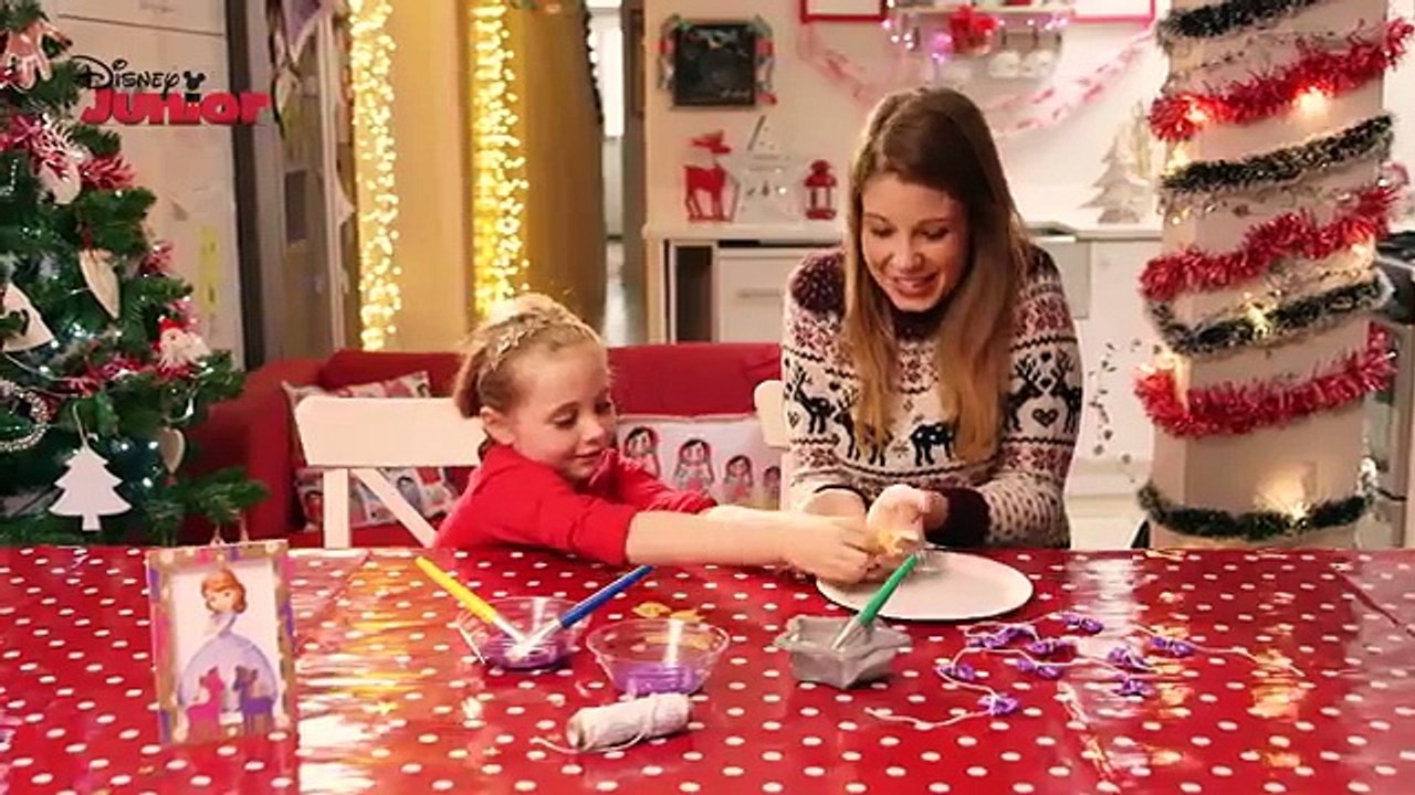 Christmas Decoration Tutorial  Sofia The First  Disney Junior UK