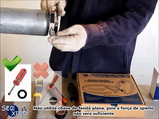 (P) Reparo de Vazamentos com Material Composto usando a Fita de Teflon SealXpert