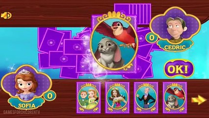 Sofia the First Full Game Episode of Card Catch - Complete Walkthrough