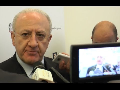 Campania - Ecoballe, De Luca: A fine aprile il primo miracolo (09.03.16)