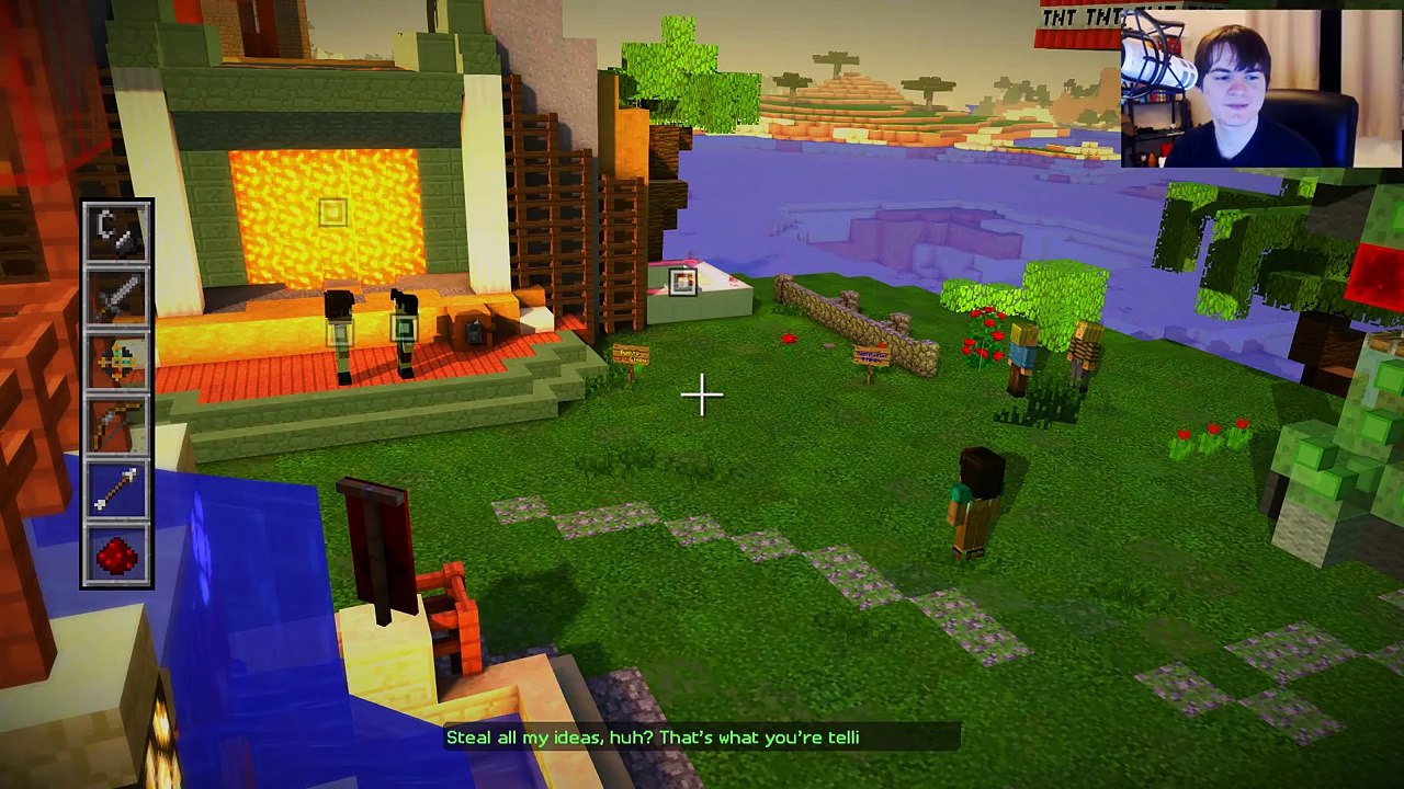 Minecraft Story Mode Episode 2 FULL Lets Play Live