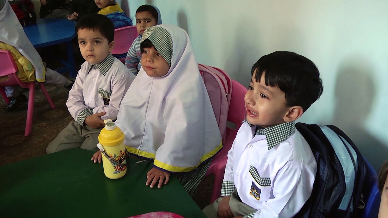 PKG about Children 1st Day in School