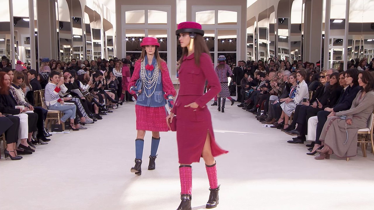 Interview de Karl Lagerfeld pour le défilé Chanel automne-hiver 2016-2017