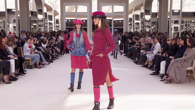 Interview de Karl Lagerfeld pour le défilé Chanel automne-hiver 2016-2017