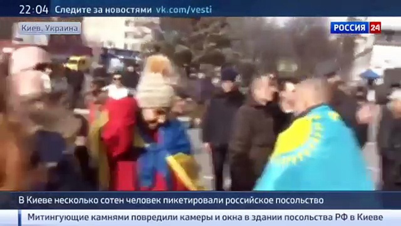 Ukrainian radicals failed to make the fires on the territory of the Russian Embassy