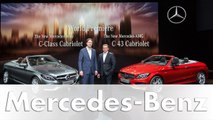 Geneva Motor Show 2016: Mercedes C-Class Cabriolet, SL, SLC, smart fortwo cabrio
