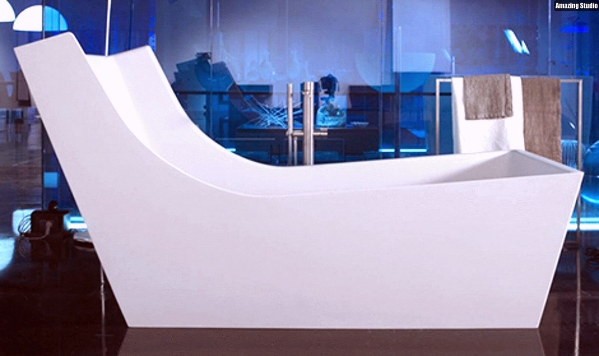 Antonio Lupi Badewanne Design Hoher Rückenlehne