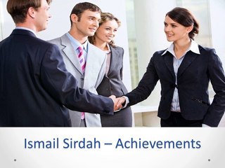 Ismail Sirdah – Achievements