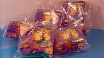 1996 BURGER KING SCOOBY-DOO CARTOON NETWORK SET OF 5 KIDS MEAL TOYS VIDEO REVIEW