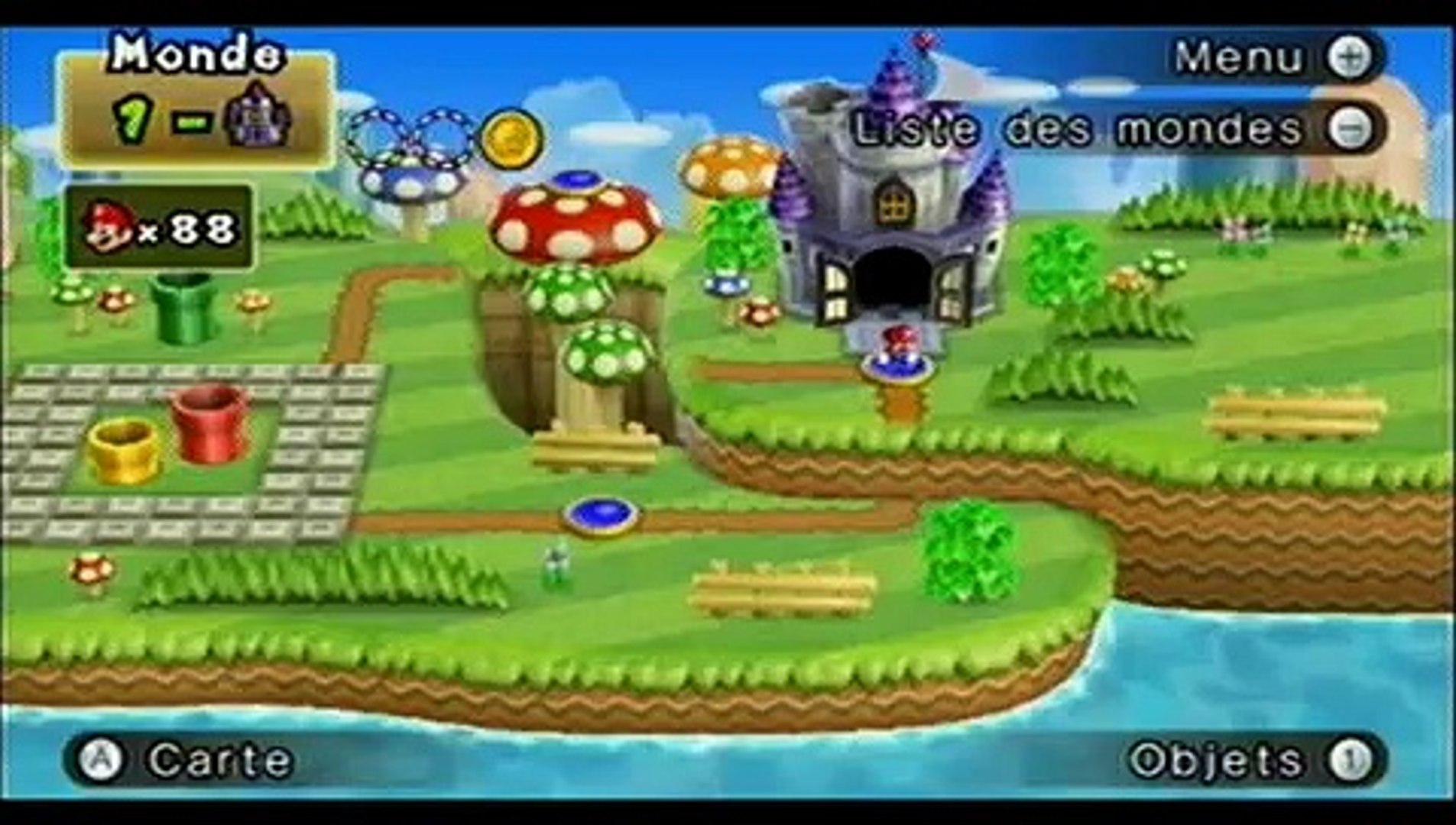 Aardewerk Isoleren Vervelend New Super Mario Bros Wii 2 - The Next Levels - World 1- Boss Castle - video  Dailymotion
