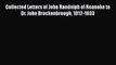Download Collected Letters of John Randolph of Roanoke to Dr. John Brockenbrough 1812-1833