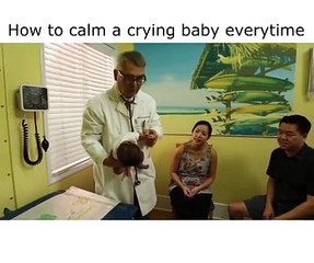 Como acalmar um bebé