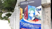 Chagall – aux Carrières de Lumières jusqu’au 8 janvier 2017 aux Baux de Provence
