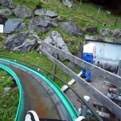 Switzerland Mountain Coaster, Who Want to Try This?