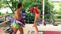 2 Rounds Ep.1: Muay Thai padwork with Craig Dickson & Deachkalon Sumalee