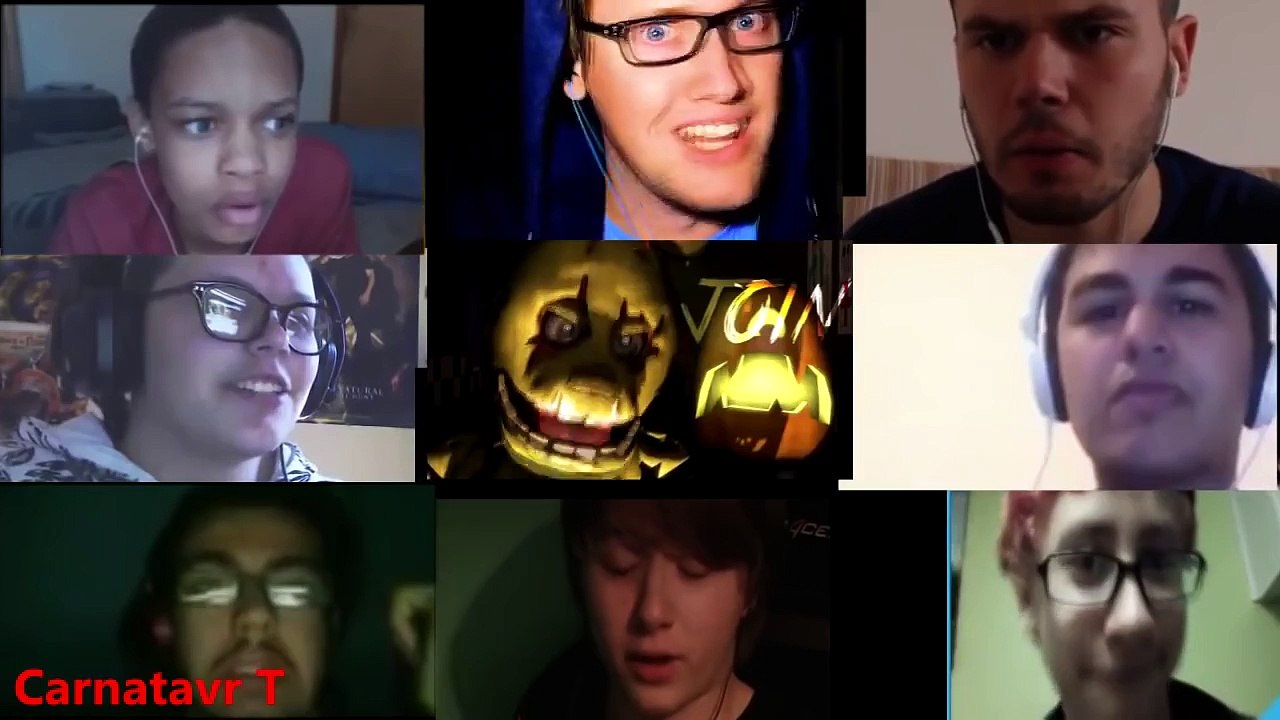 Halloween at Freddys Reactions Mashup