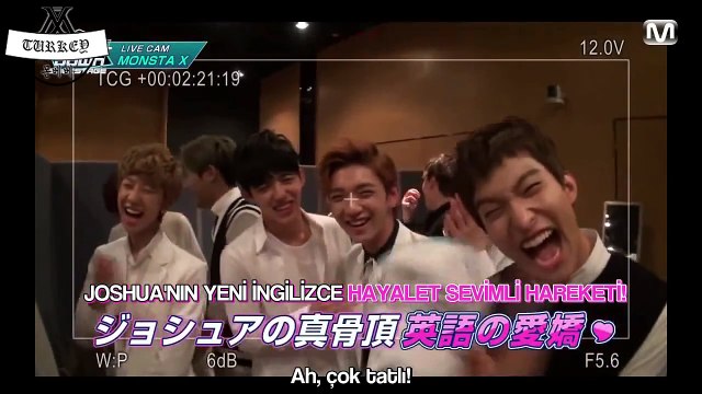 [31.10.2015] Monsta X & SEVENTEEN MCountdown Backstage (Türkçe Altyazılı)