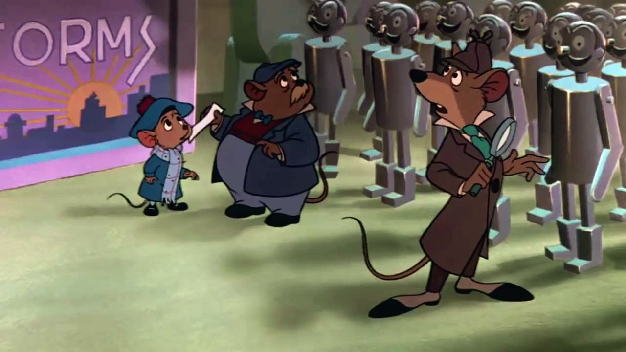 The Great Mouse Detective - Fidget traps Olivia HD – Видео Dailymotion