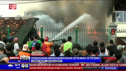 20 Rumah di Kebon Jeruk Terbakar