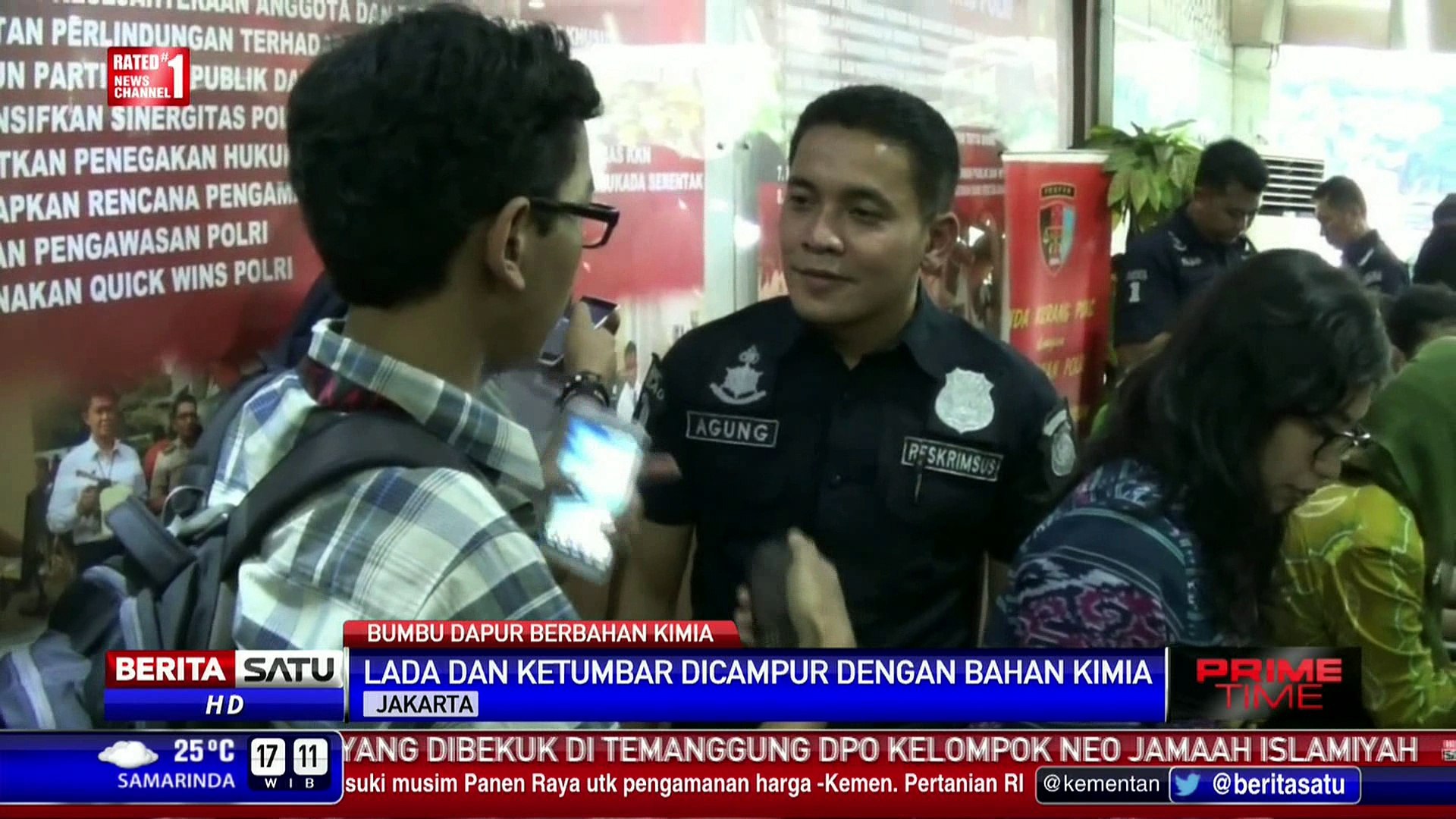 ⁣Sindikat Pencampur Lada dengan Zat Kimia Berbahaya Terbongkar