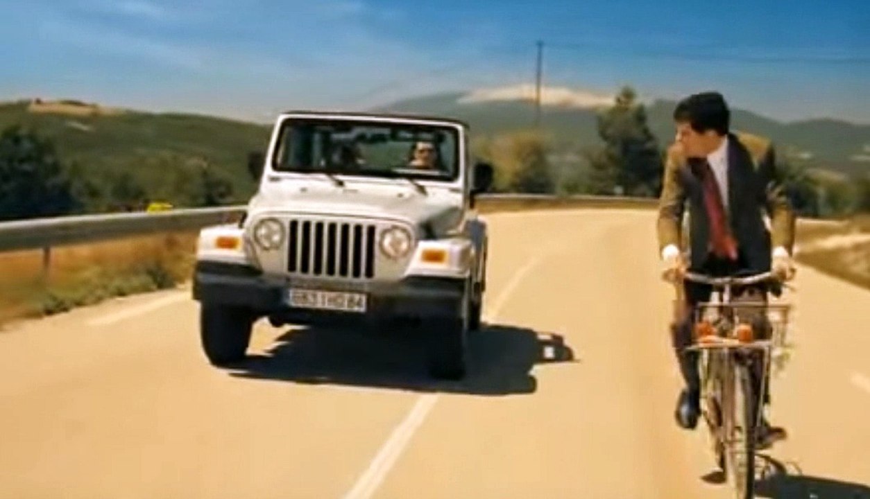 Mr. Bean bike ride _Crash_ by Matt Willis. video Dailymotion