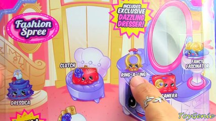 Shopkins Best Dressed Collection Playset Season 3 Fashion Spree
