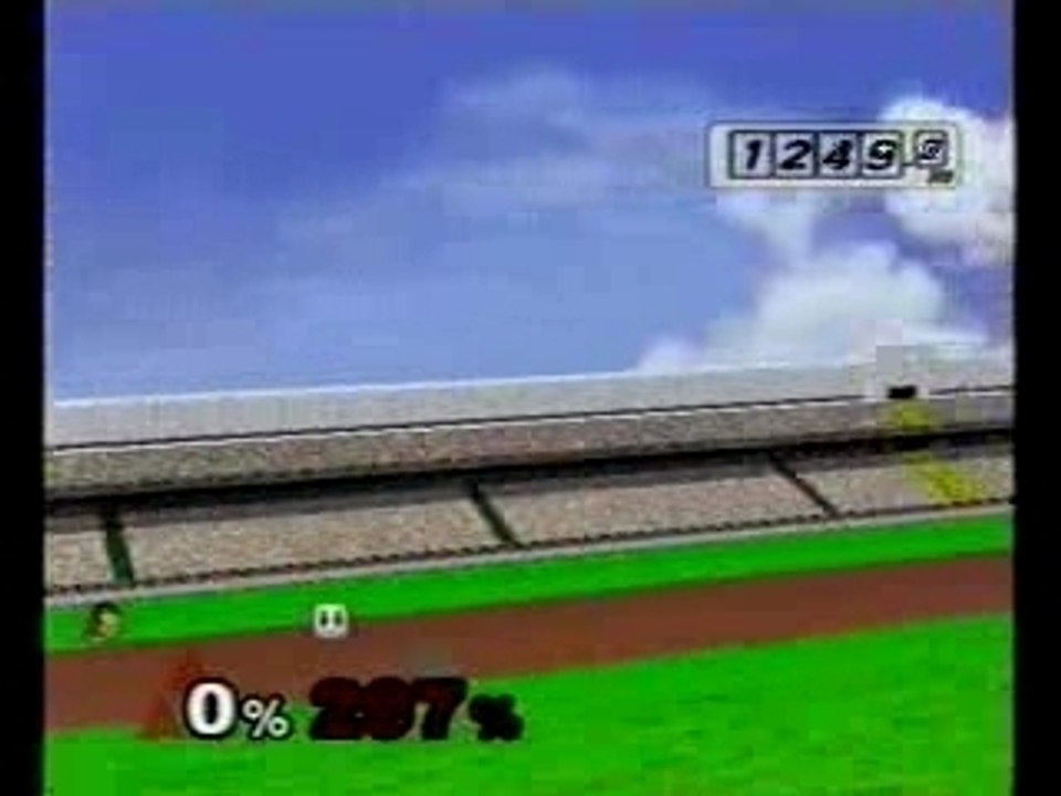 Super Smash Bros. Melee - Ganondorf Sandbag record