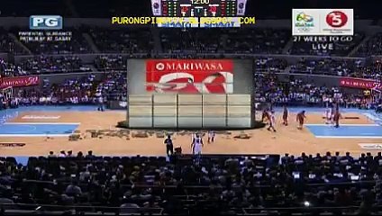 2016 PBA Commissioner’s Cup: Barangay Ginebra vs Alaska Aces March 9 2016