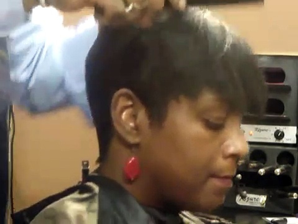 short haircut to shorter 2