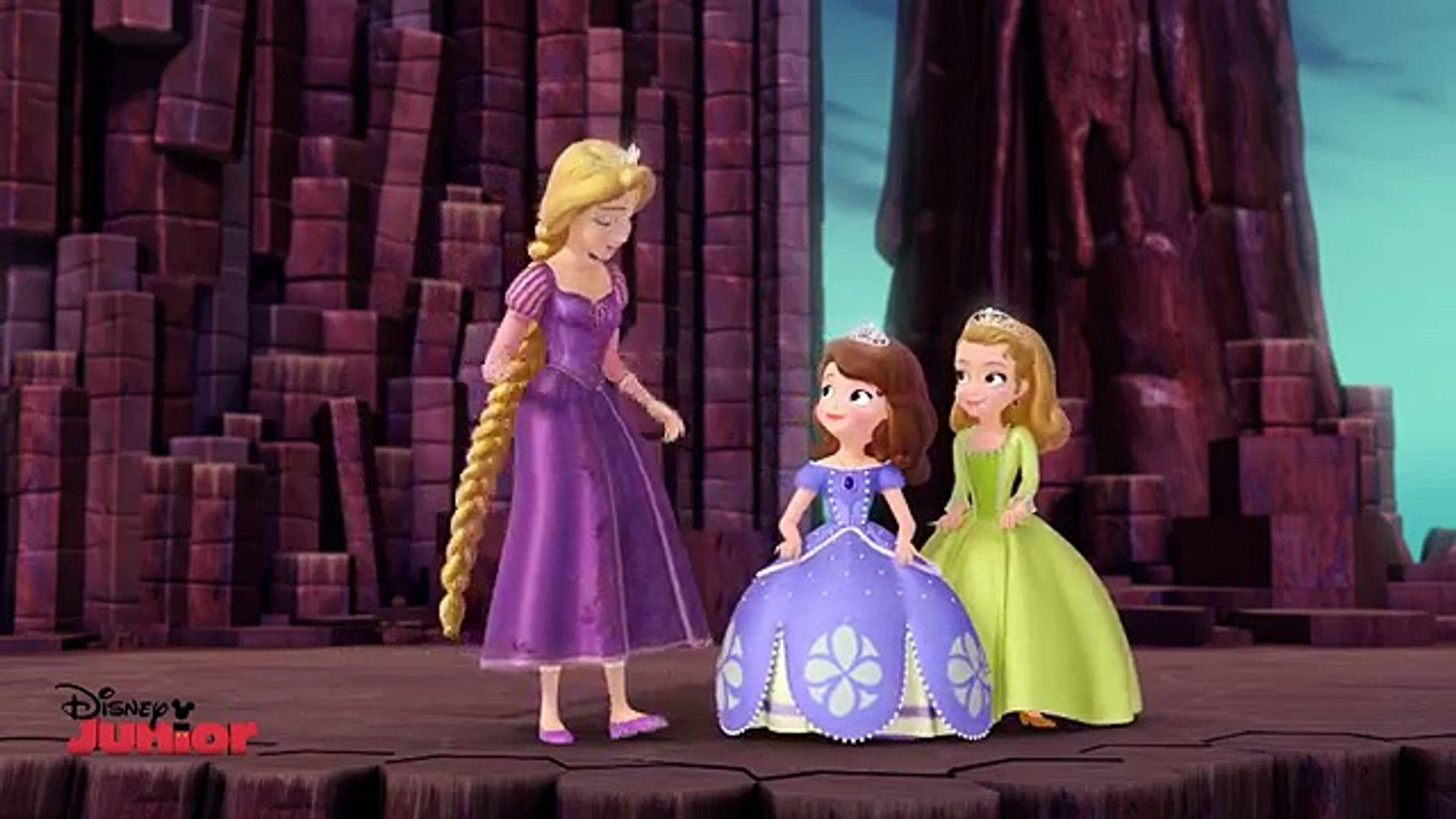 Sofia The First - Rapunzel - Official Disney Junior UK HD – Видео