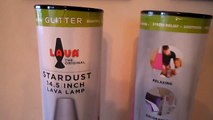 THE ORIGINAL LAVA LAMP UK COMPANY STARDUST PINK GLITTER GIRLS 14 5 INCH UK PLUG VERSION