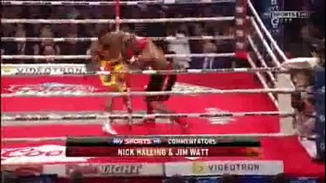 Бокс Бой за звание чемпиона WBC нокаут в первом раунде