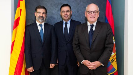 Renovación del convenio FC Barcelona - Òmnium Cultural