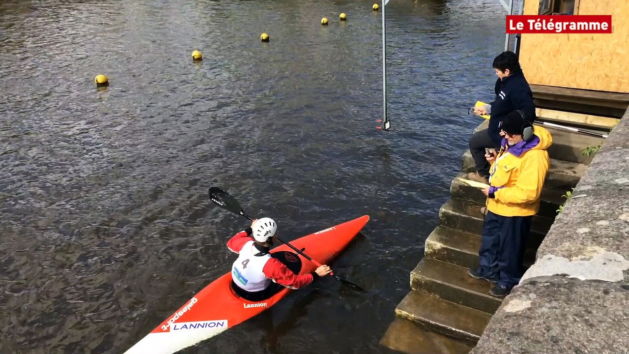 Lannion. Championnats de France universitaire de canoë-kayak