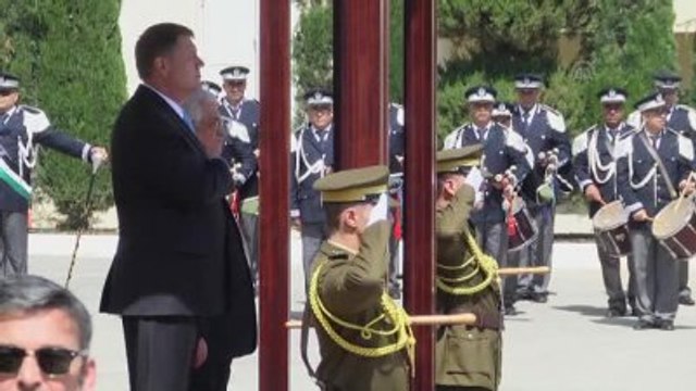 Romanya Cumhurbaşkanı Iohannis, Filistin'de