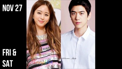 Top 5 Upcoming New Korean Drama Releases November 2015