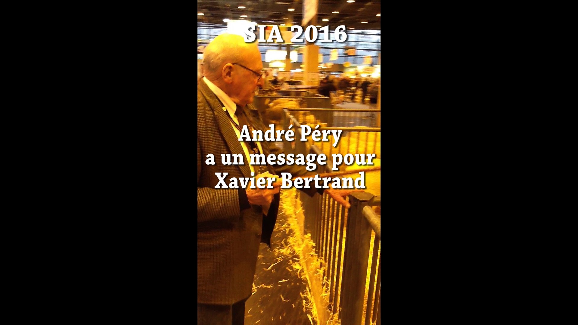 ⁣Un éleveur de l'Aisne envoie un message à Xavier Bertrand