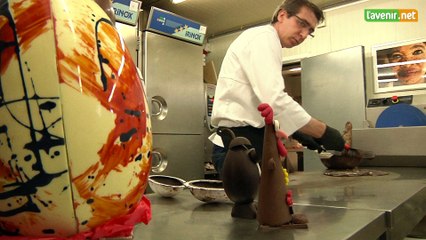 L'Avenir - Comment faire soi-même un personnage en chocolat