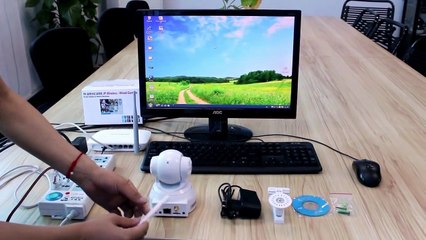 Wanscam P2P Security Wireless IP Camera Set up Video