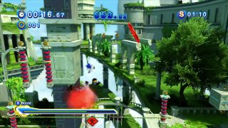 Sonic Generations [HD] - 200% Boost Gauge Challenge (Sky Sanctuary Zone)